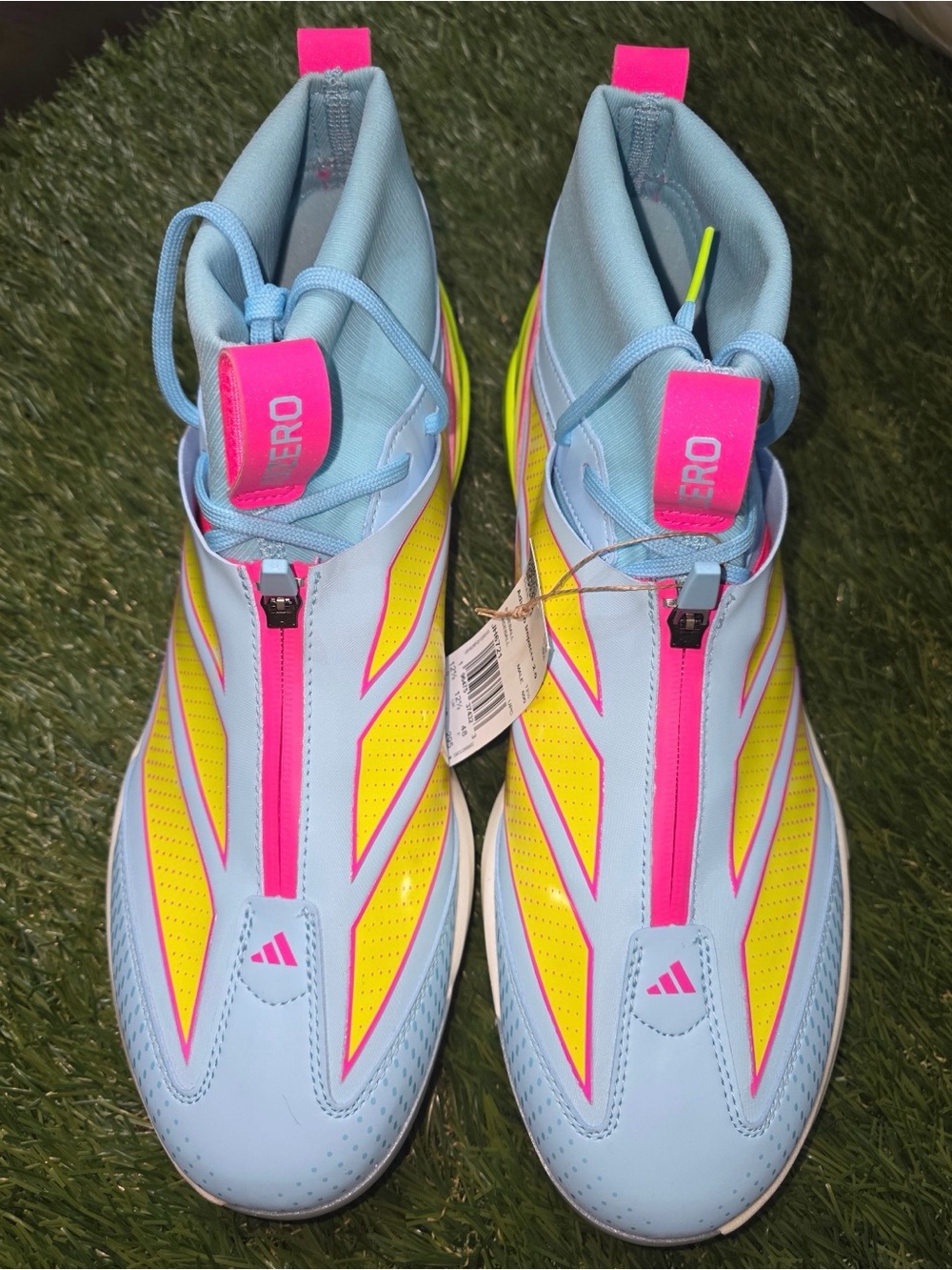 Adidas adizero impact + 2.0 TPU baseball cleats JH6721 candy pack.  Size 13
